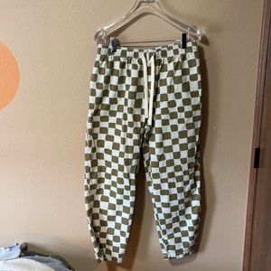 Urban Outfitters Checkered Drawstring Pants